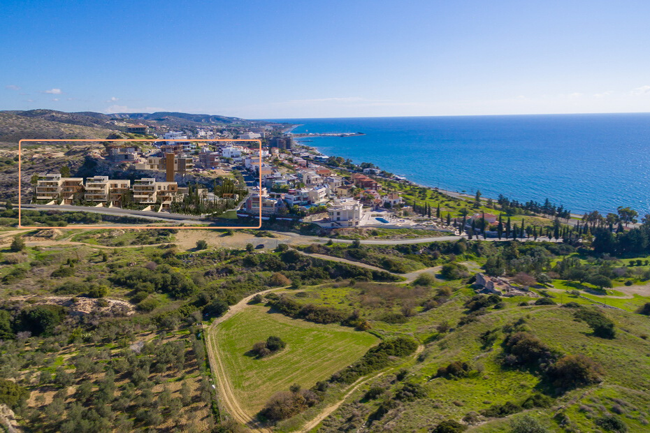 location of the project West hill by askanis in limassol cyprus