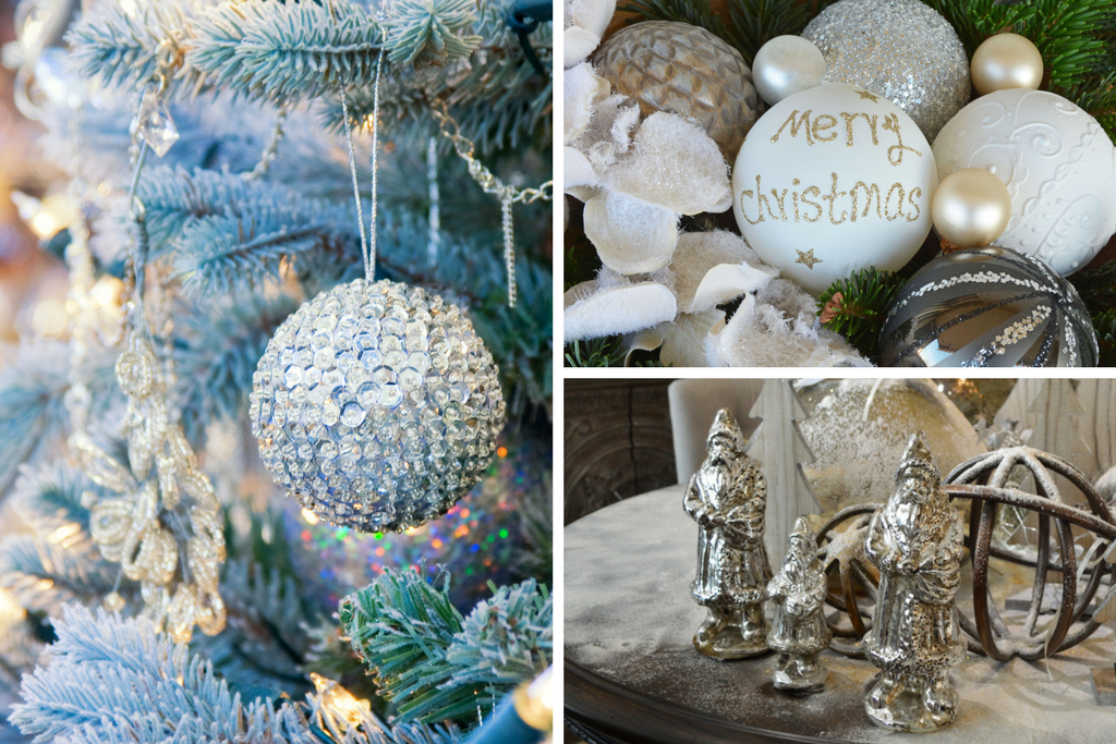 sparkling christmas decorations