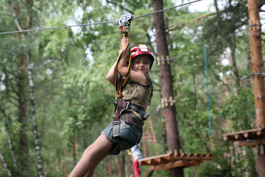 sparti rope park platres cyprus